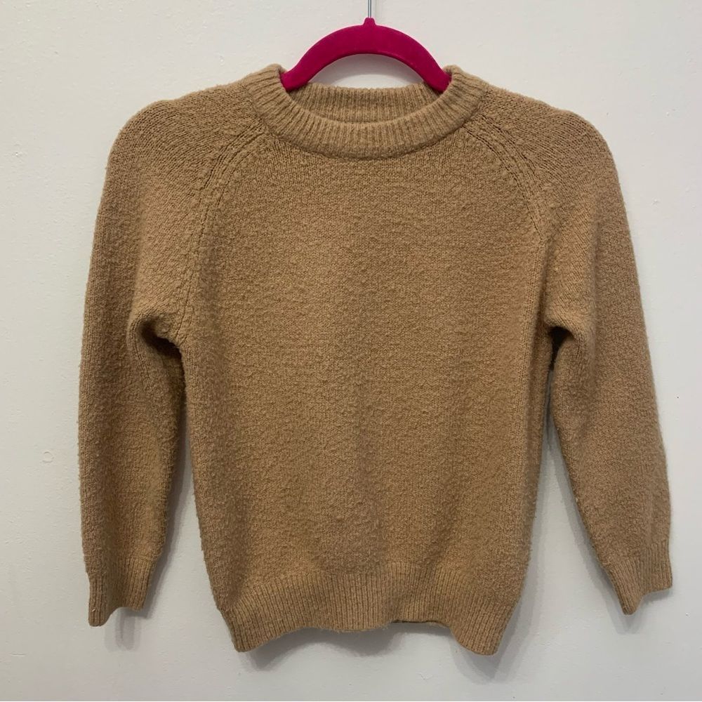 Zara Camel Jumper Sweater Girls 9 pullover Zara Kids